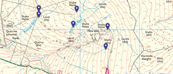 Hartside Barytes Mines