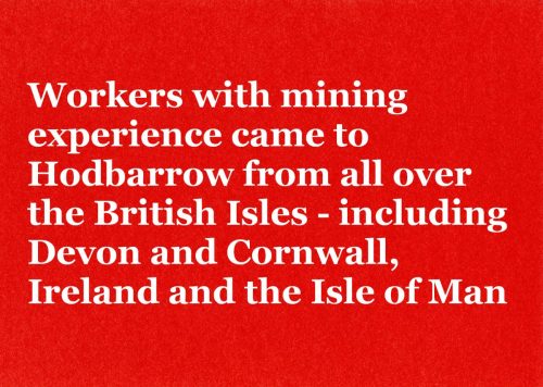 Hodbarrow Mines CD Show